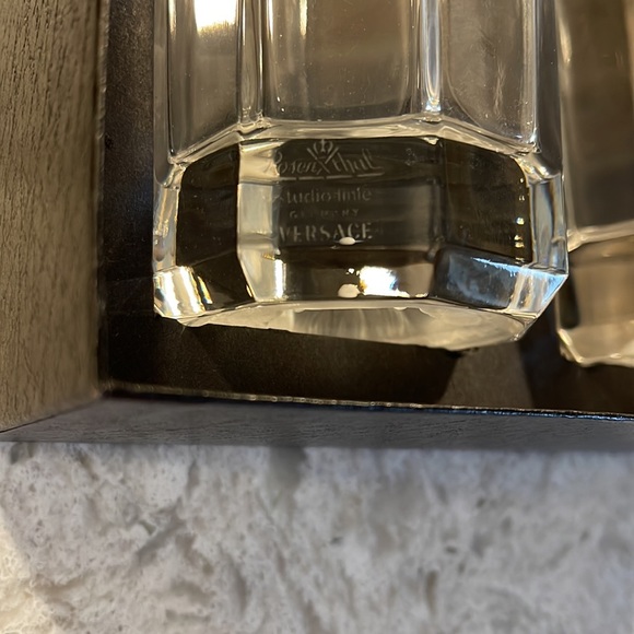 Versace Medusa long drink/highball glasses. - Picture 4 of 7